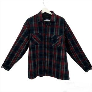 Backpacker Outdoors Flannel Shirt Jacket Shacket Size XL